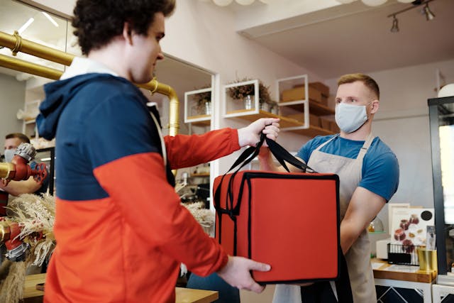 Silent Alley Deliveries For Tight Streets With Restaurant Equipment Downtown Los Angeles
